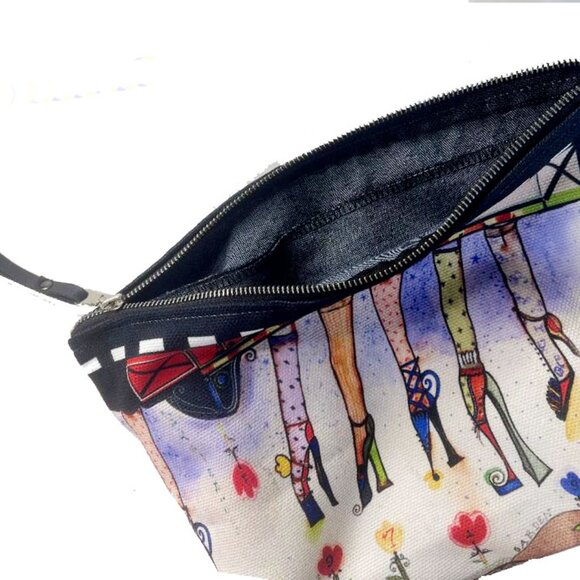 Shoe clothesline makeup/travel/accessories bag - Picture 5 of 5